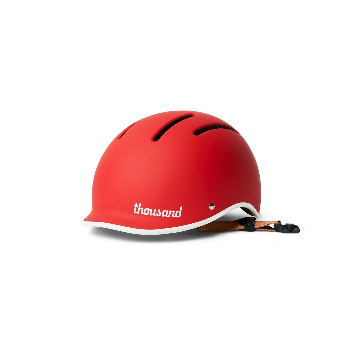 Casco De Bicicleta Y Skate Infantil Thousand Jr. (3-11 Años) Rojo