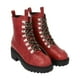 thumbnail image 4 of Botin Rojo Mujer Plataforma London 46 Police, 4 of 5