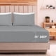 thumbnail image 4 of Juego de ropa de cama Utopia King, sábanas de punto de punto, 4 piezas, 4 of 6