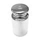 thumbnail image 1 of Peso de calibración verdadero, 100 g, OIML, clase M2, acabado cromado, 1 of 4