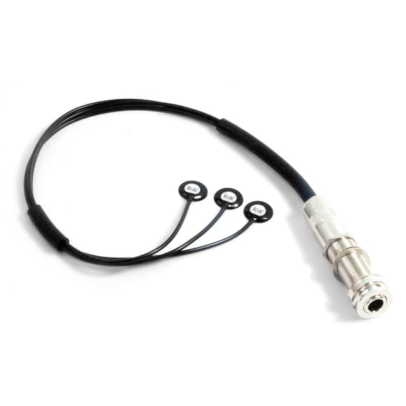 Pastilla para guitarra acústica K&K Pure Mini con 3 cabezales piezoeléctricos
