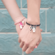 thumbnail image 2 of Par de pulseras kuromi y melody amistad parejas 1426 CM, 2 of 3