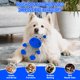 thumbnail image 4 of Juguete para perros Loncoldy Hipopótamo de peluche azul con chirrido, 4 of 8