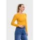 thumbnail image 2 of Polera Mujer Mostaza, 2 of 4