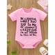 thumbnail image 2 of Newborn Infant Short Sleeve Romper "BE CAREFUL" Print Crew Neck Bodysuit Onesies For Baby Girls Toddler Summer Clothes, 2 of 5