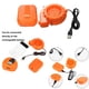 thumbnail image 4 of Disfraz inflable Fan Wittocs de dinosaurio para Halloween, color naranja, 4 of 9