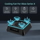 thumbnail image 2 of Base de enfriamiento Mcbazel para Xbox Series X con ventilador y 3 velocidades, 2 of 9