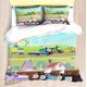 thumbnail image 1 of Thomas and Friends Home Quilt Cover Small Train Boys Room 3D Decor Print Comfortable Set Teenager Children Breathable Bedding, 1 of 4