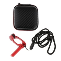 Ioensy - Pinzas Para La Nariz Para Nadar, Pinza Para La Nariz Para Piscina, Aprender A Nadar, Deportes Subacuáticos, Color Rojo