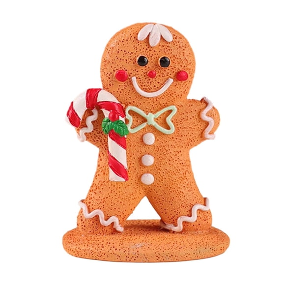 Adornos Navideños De Pan De Jengibre Para Adornos De árbol De Navidad, Porches De Exhibición, Muletas Para Niños Pequeños