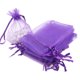 thumbnail image 1 of Xiao Hua 100 Bolsa de Regalo Pequeña con Cordón, Bolsa de Bolsa Bolsa de Regalo, Morado Oscuro, 6.69 X 9.06 inches, Bolsa de Embalaje Bolsa para Dulces, 1 of 4