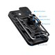 thumbnail image 2 of Carcasa Soporte y Anillo Compatible Con iPhone 16 Rojo, 2 of 4