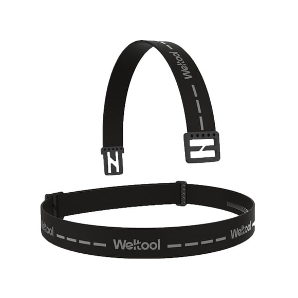 Banda para faros delanteros Weltool, correa elástica duradera de 2,5 cm de ancho