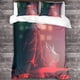 thumbnail image 3 of Juego de ropa de cama de 3 piezas con funda nórdica de estampado digital tridimensional Jujutsu Kaisen, funda nórdica de anime y funda de almohada a juego con cierre de cremallera. Suave., 3 of 3