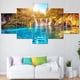 thumbnail image 1 of 5pcs/set Canvas Paintings, Lake Pretwitz Croatia Canvas Wall Art Decors, For Living Room Wall Decor, Bedroom Wall Decor, Office Kitchen Wall Decor, No Frames, 1 of 2