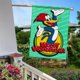 thumbnail image 5 of El Pájaro Loco-bandera de jardín temática. Regalo perfecto para fans, amigos y familiares, ideal para actividades al aire libre y decoración de fiestas.28CM*45CM, 5 of 5