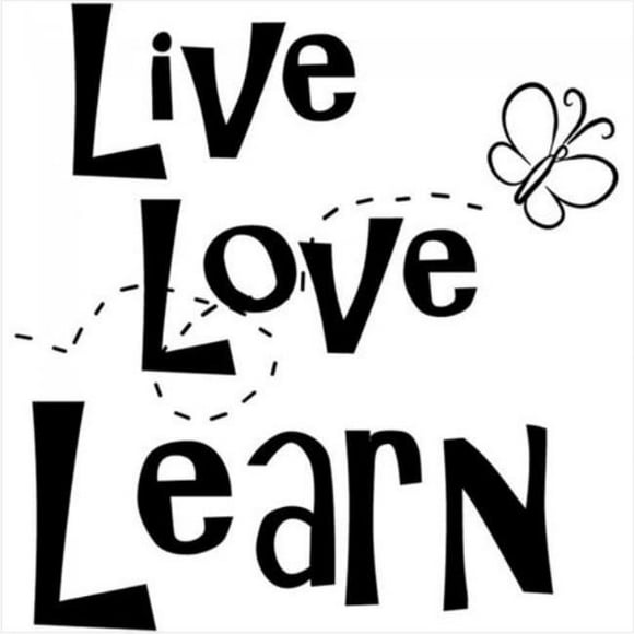 Decomural Live Love Learn Inspirational WS-15069