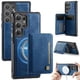 thumbnail image 1 of AutSpace Funda para Samsung Galaxy S24 Ultra 5G, Bloqueo RFID, Cuero PU, Compatible con MagSafe, Billetera Desmontable 2 en 1 con Tarjetero, Soporte, Cubierta Protectora Magnética, Azul, 1 of 9