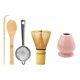 thumbnail image 2 of Juego De Batidor De Matcha, Herramientas Japonesas Para Ceremonias De Té Para Amantes Del Té, Hogar, Cocina, Color Rosa, 2 of 5