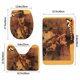 thumbnail image 3 of Los Cazadores del Arca Perdida Juego de 3 alfombras de baño de coral fleece: tapete de baño + alfombra de inodoro en forma de U + funda de tapa de inodoro en forma de O, 3 of 6
