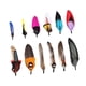 thumbnail image 2 of Sombrero De Plumas Sombrero De Vaquero Pluma Para Sombreros Fedora Disfraz Sombreros De Fiesta De Navidad Estilo E, 2 of 5