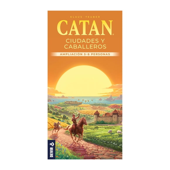 Juego de Mesa Catan Ciudades y Caballeros Exp 5-6 Jug