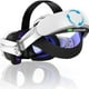 thumbnail image 1 of Batería de 10000mAh para Meta Quest 3 & 3S, carga rápida de 18W PD, articulación giratoria ajustable 360°, diseño ligero y 5-7 horas de tiempo de juego VR.-Blanco, 1 of 6