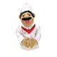 thumbnail image 4 of Marioneta Chef Pepe Al Dente Con Varilla De Madera, 4 of 8