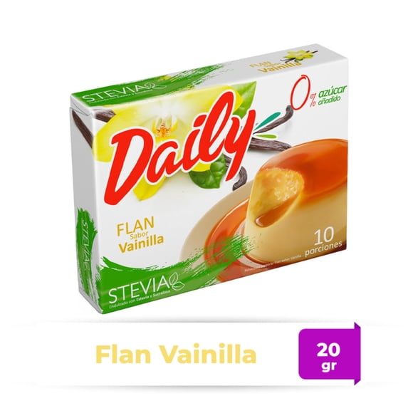 Flan Diet Sabor Vainilla Caja, 20 g