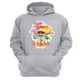 thumbnail image 1 of Polerón Canguro Bad Bunny Gris Claro Talla S Unisex, 1 of 3