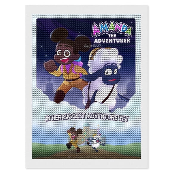 Amada la Aventurera Kits de Pintura de Diamantes para Adultos