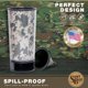 thumbnail image 5 of Vaso escupidor Spit Bud Camuflaje Digital 237 ml Portátil, 5 of 8
