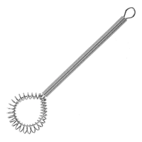 Genérico - Batidor De Resorte Manual Mágico De Acero (Rojo) Para Mezcla