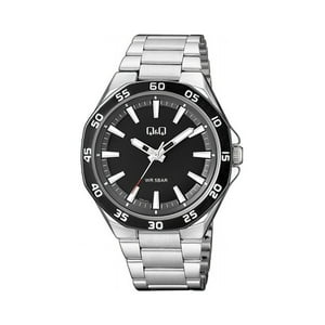 Reloj Qz82J402Y Análogo Plateado Q&Q