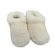 thumbnail image 1 of Pantufla de lana natural de oveja, 1 of 3