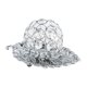 thumbnail image 1 of Candelabro De Cristal Té Luz Candelabro Boda Decorativo Plata, 1 of 5