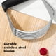 thumbnail image 3 of Licuadora y cortadora de masa OXO Good Grips de acero inoxidable, 3 of 6