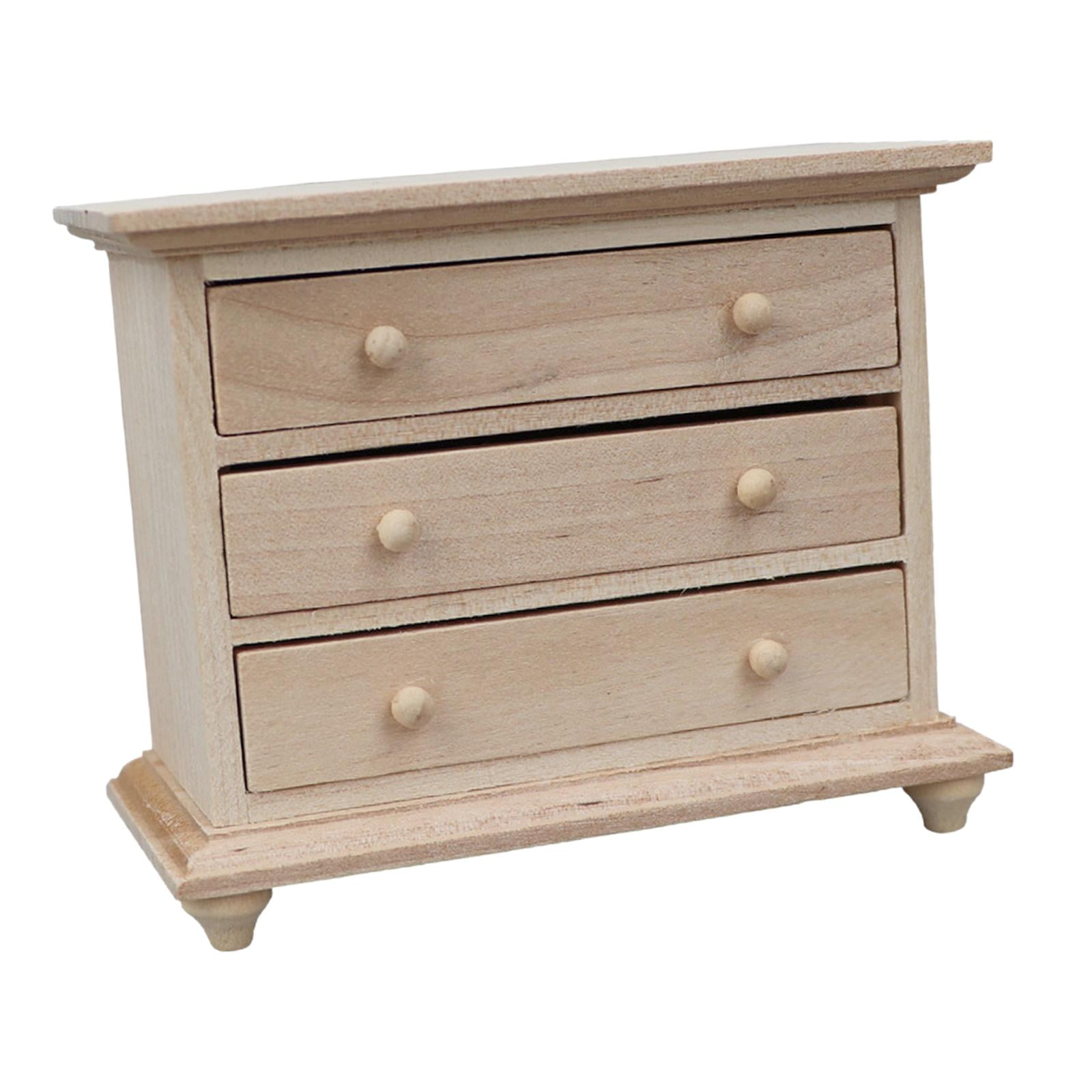 Magideal - Mesitas De Noche Para Casa De Muñecas, Mesitas De Noche Para Casa De Muñecas A Escala 1/12, Juego De Simulación Para Casa De Muñecas, Sala De Estar, E