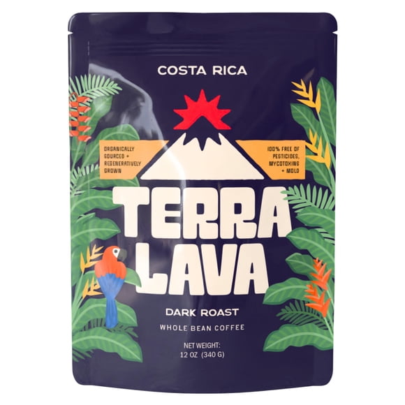 Café Terra Lava de tueste medio en grano 340 g