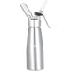 thumbnail image 1 of Batidora de aluminio de alta durabilidad, dispensador profesional de batidora de 500 ml con 3 boquillas de plástico y cepillo de limpieza., 1 of 6