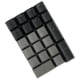 thumbnail image 5 of Teclado Mecánico Diseño De Teclas Numéricas A Prueba De Polvo Impermeable Office 21Key Para OEM Gris Negro, 5 of 5