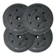 thumbnail image 1 of Set De 4 Discos Mancuerna Pvc 5kg c/u Total 20 kg para Barra Preolímpica, 1 of 2