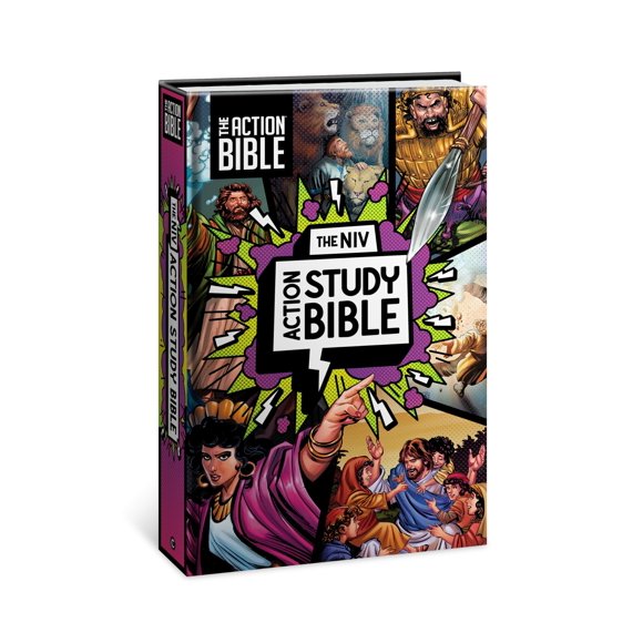 Biblia de Estudio Acción David C Cook NVI Tapa Dura