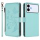 thumbnail image 2 of Funda Cartera Mariposa para [Samsung Galaxy S26 Edge] con Soporte y Cremallera Verde menta, 2 of 6