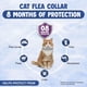 thumbnail image 4 of Collar antipulgas y antigarrapatas para gatos BKRMART, 8 meses, impermeable, 2 unidades, 4 of 7