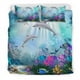 thumbnail image 2 of Juego De Cama Polinesio Hawaiian Dolphins Play The Ocean, 2 of 3