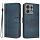 thumbnail image 1 of Funda Cartera para Motorola Moto Edge 50 Pro 5G Protección 360° con Ranuras para Tarjetas y Soporte Azul, 1 of 6