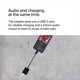 thumbnail image 2 of Adaptador de audio Belkin RockStar™ de 3,5 mm con carga USB-C, color negro, 2 of 6