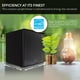 thumbnail image 4 of Congelador vertical Whynter CUF-110B 32L negro con cerradura Energy Star, 4 of 9