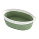 thumbnail image 3 of Canasto De Cuerda De Algodón Blanco Verde, 3 of 3